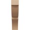 Ekena Millwork 5-inch W x 16-inch D x 22-inch H Valencia Rough Cedar Woodgrain TimberThane Knee Brace, Primed BRCUR05X16X22VALRCPR - alternate 4